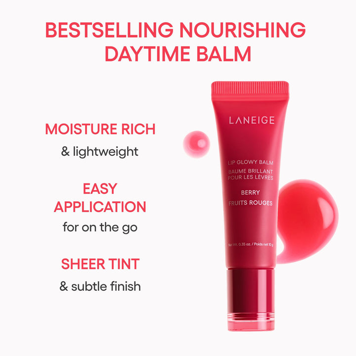 LANEIGE Lip Sleeping Mask: Korean Overnight Treatment For Dry Lips | Hydrating &amp; Nourishing Overnight Lip Treatment Mask with Vitamin C, Shea &amp; Murumuru Seed Butter