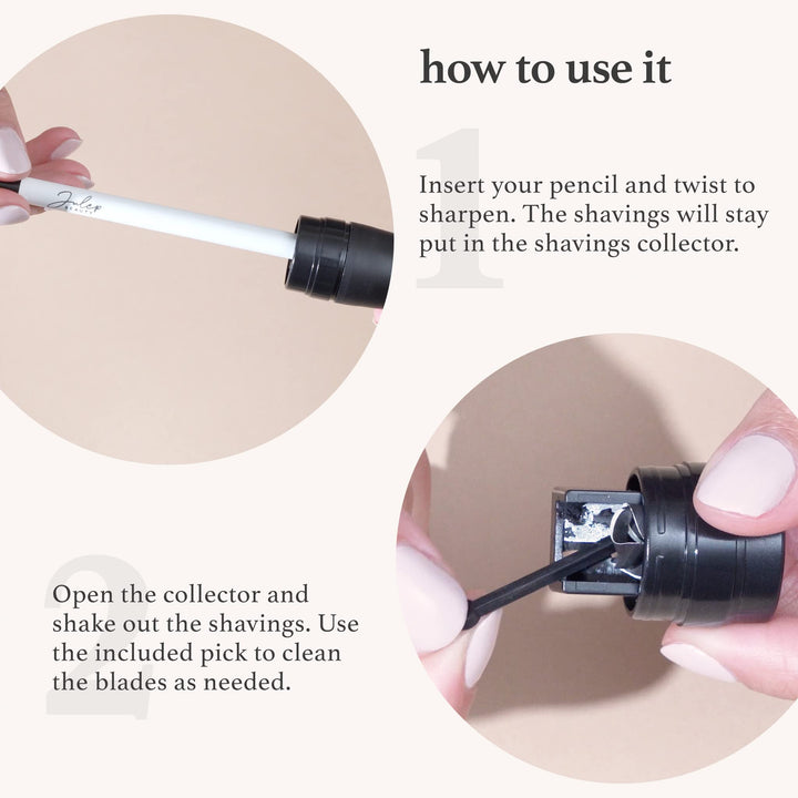 Julep When Pencil Met Gel Sharpenable Multi-Use Longwear Eyeliner Pencil - Transfer-Proof - High Performance Liner