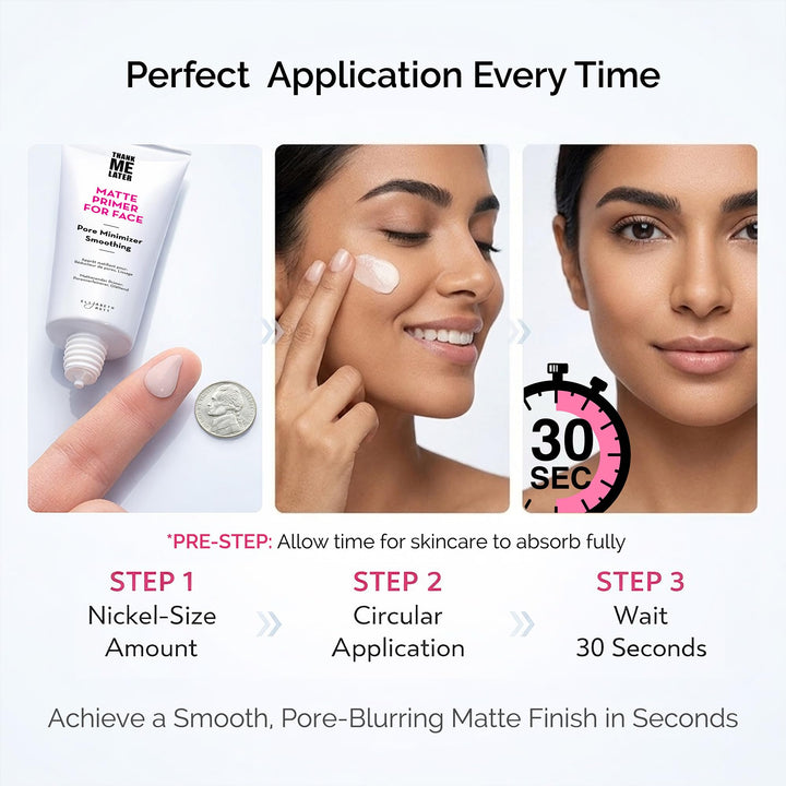 Elizabeth Mott Thank Me Later Glow Enhancer - Hydrating Face Primer &amp; Highlighter for Radiant Skin, Vegan &amp; Cruelty-Free, No Sulfates, Parabens, or Phthalates  - 30g