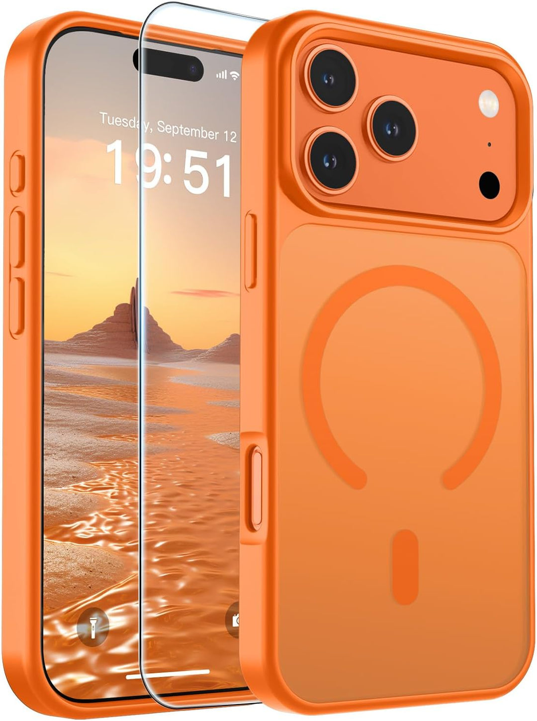 جراب SUPFINE مغناطيسي لهاتف iPhone 18 Pro Max / 17 Pro Max متوافق مع MagSafe، غطاء للتحكم في الكاميرا، غطاء سيليكون فاخر مقاوم للصدمات والسقوط لهاتف 18 Pro Max