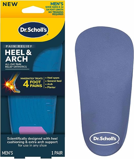 Dr. Scholl's Heel & Arch All-Day Pain Relief Orthotics - 3alababak