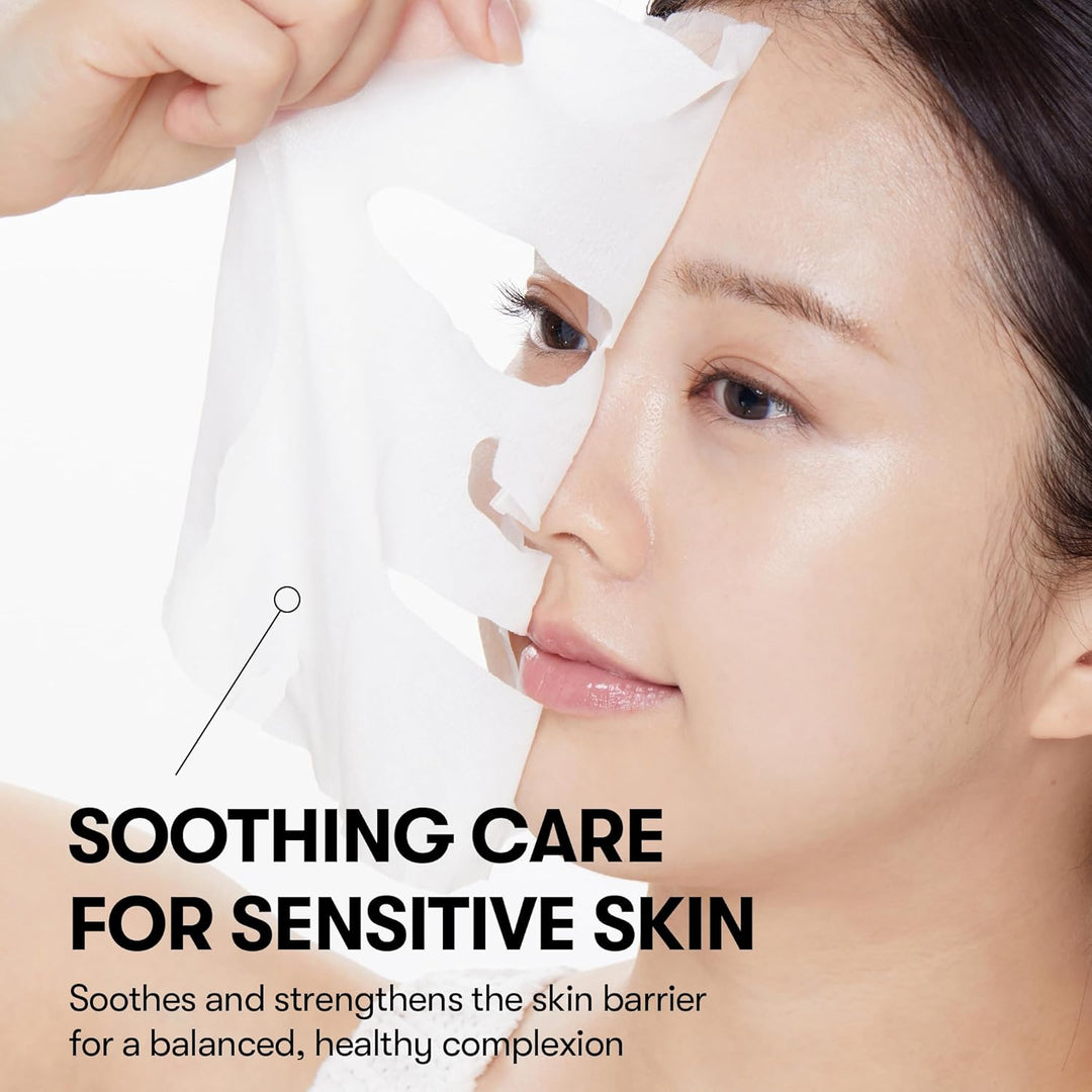 VT COSMETICS CICA قناع مهدئ يومي 30 ورقة، سنتيلا اسياتيكا وحمض الهيالورونيك للترطيب والتغذية، تهدئة فورية وإشراقة، قناع وجه لتنعيم البشرة، قناع وجه كوري