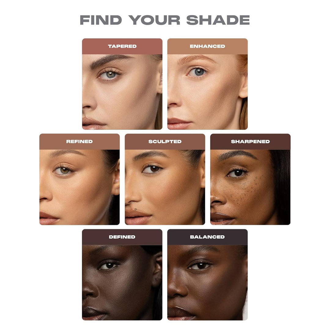 Morphe Shaperlifter Micro Contour Stick - Precision Cream Contour Makeup with Built-In Sharpener - Cool Tone Complexion Stick for Sculpting Face Makeup