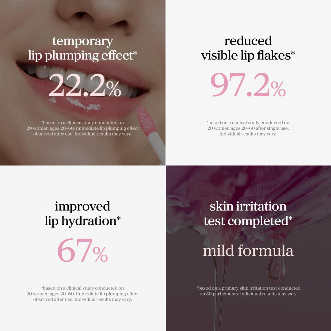 NOONI Korean Lip Oil - Applemint | Long-Lasting, Moisturizing, Plumping, Revitalizing for Dry Lips, Waterproof, No Peel Off, Hydrating, Nourishing Crystal Clear Lip Stain, 0.12 FL Oz