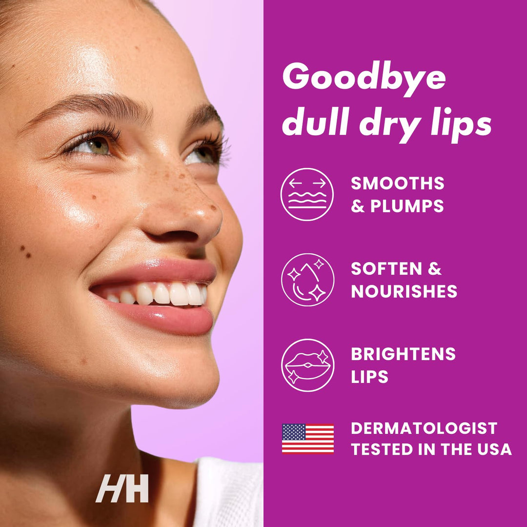 Handmade Heroes 100% Natural Lip Scrub, Vegan Conditioning Coconut Lip Exfoliator - Gentle Exfoliant, Ultra Sexy Sugar Lip Mask Polish and Scrubber for Chapped Dry and Dark Lips, 1oz