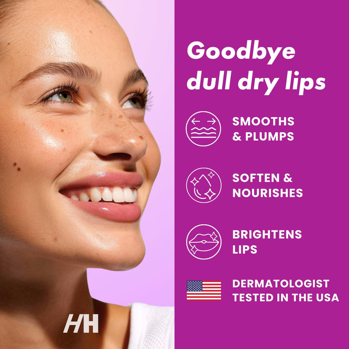Handmade Heroes 100% Natural Lip Scrub, Vegan Conditioning Coconut Lip Exfoliator - Gentle Exfoliant, Ultra Sexy Sugar Lip Mask Polish and Scrubber for Chapped Dry and Dark Lips, 1oz