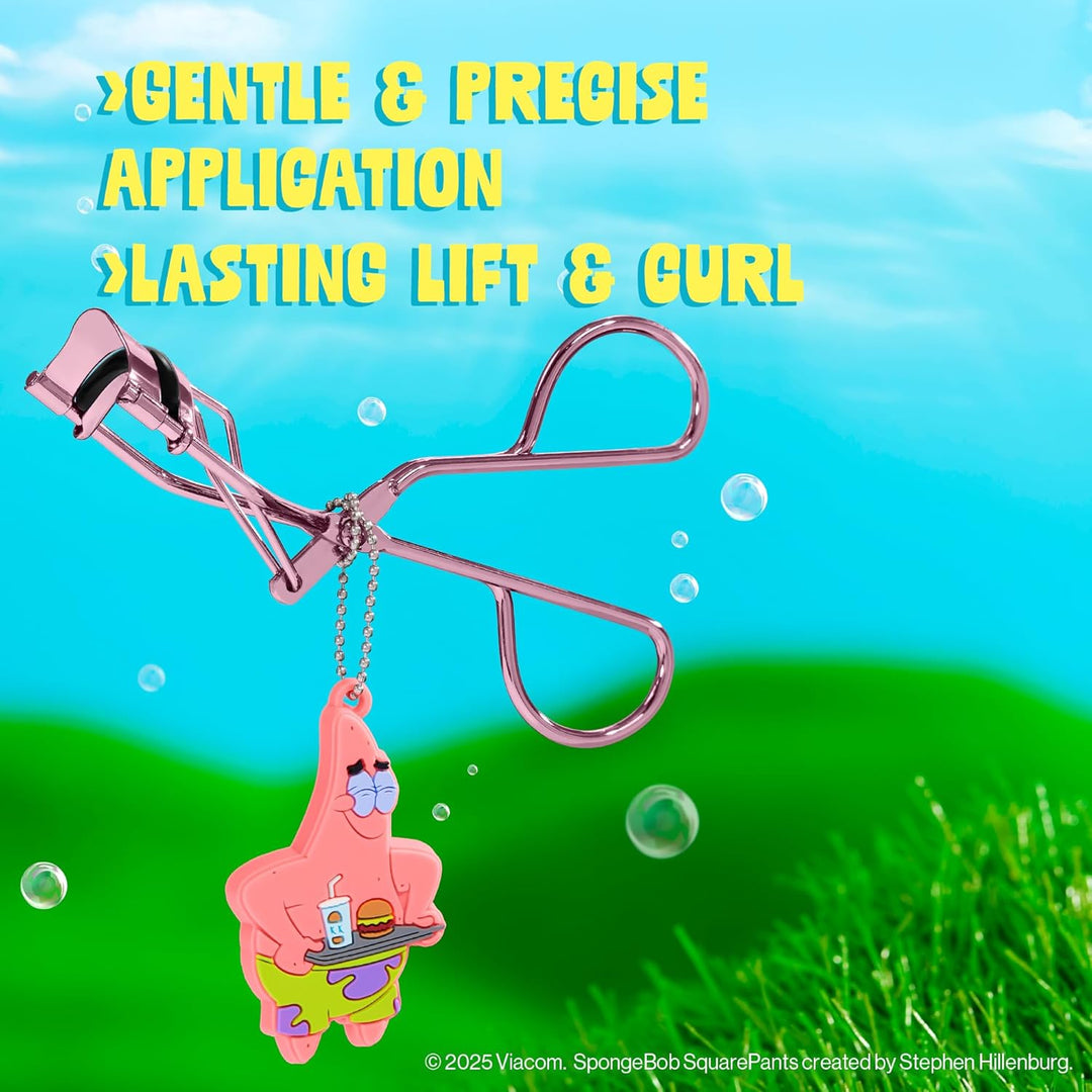 wet n wild Eyelash Curler & Charm, Gentle Silicone Cushion Pad, Curls & Lifts Lashes