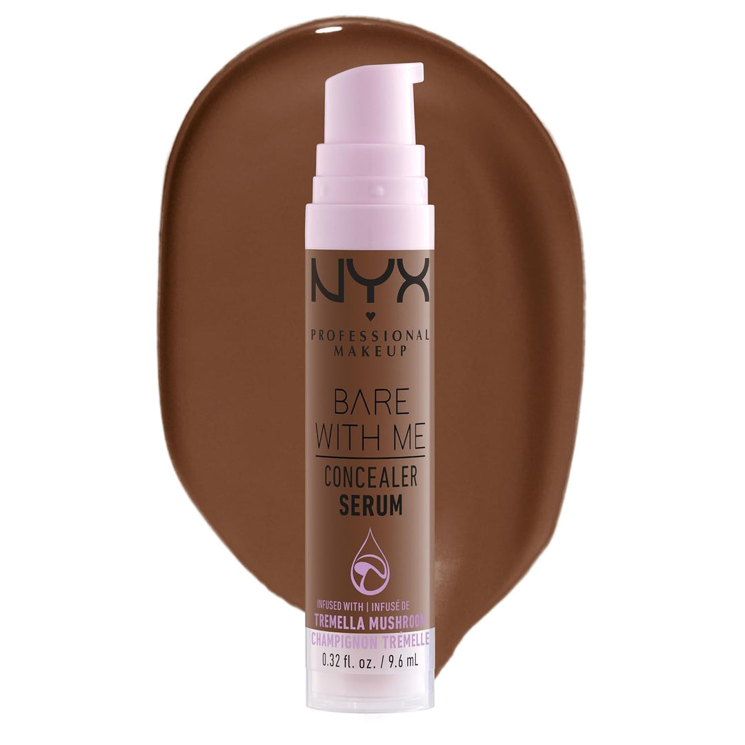 NYX PROFESSIONAL MAKEUP Bare With Me Concealer Serum, Concealer Makeup For Up To 24Hr Hydration