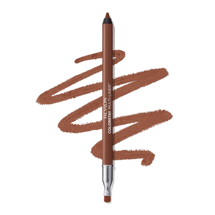 Revlon ColorStay Multi-Liner for Lips, Eyes &amp; Face | Creamy multi-use liner for lips, eyes &amp; face. Precision brush for easy blending. Glides on without tugging.