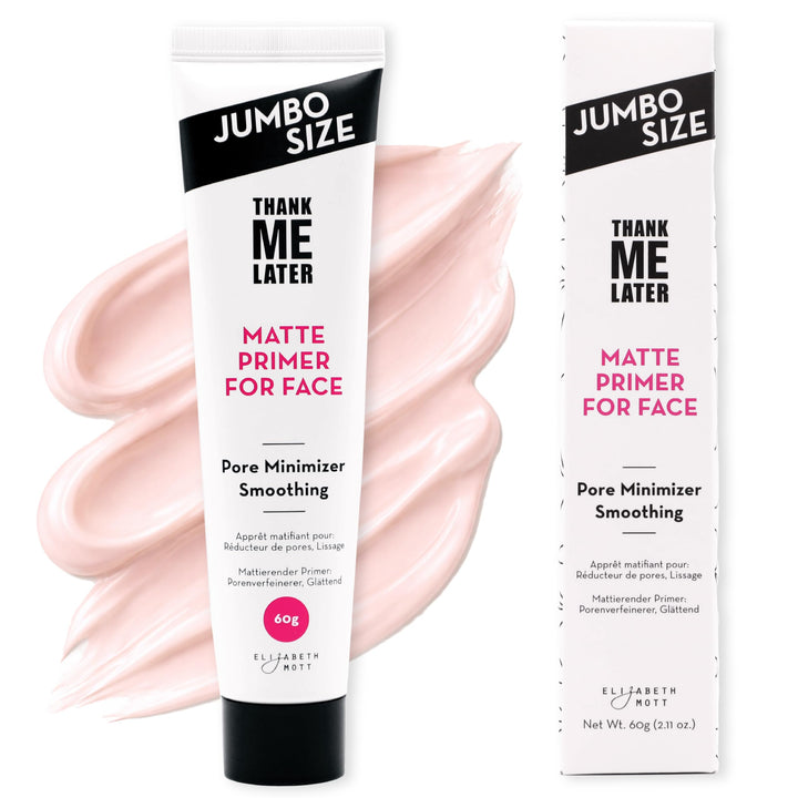 Elizabeth Mott Thank Me Later Glow Enhancer - Hydrating Face Primer &amp; Highlighter for Radiant Skin, Vegan &amp; Cruelty-Free, No Sulfates, Parabens, or Phthalates  - 30g