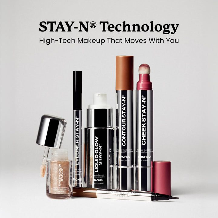 Sacheu Liquid Contour STAY-N Cream Contour, Longwear, Blendable &amp; builable formula, lightweight, transfer &amp; smudge-proof, vegan collagen, hyaluronic acid &amp; peptide