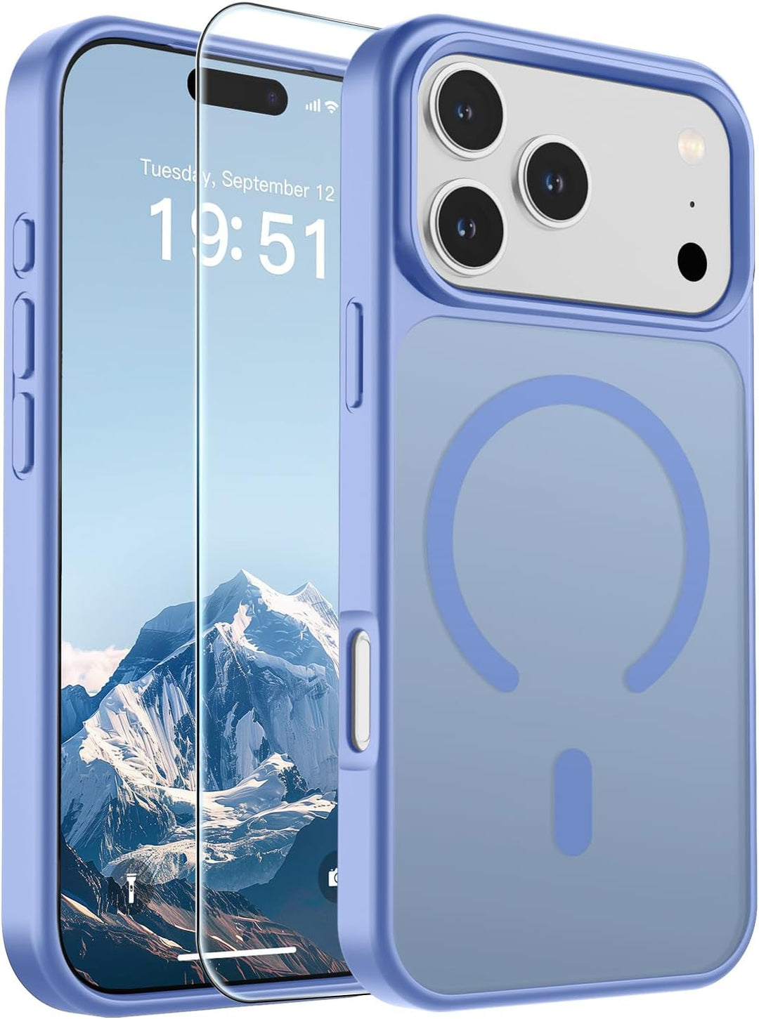 جراب SUPFINE مغناطيسي لهاتف iPhone 18 Pro Max / 17 Pro Max متوافق مع MagSafe، غطاء للتحكم في الكاميرا، غطاء سيليكون فاخر مقاوم للصدمات والسقوط لهاتف 18 Pro Max
