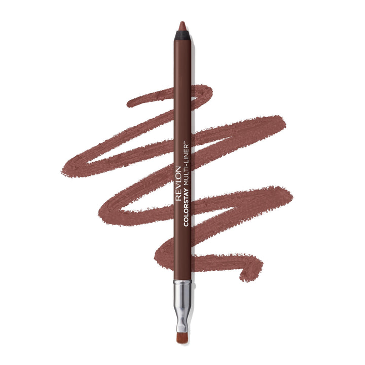 Revlon ColorStay Multi-Liner for Lips, Eyes &amp; Face | Creamy multi-use liner for lips, eyes &amp; face. Precision brush for easy blending. Glides on without tugging.