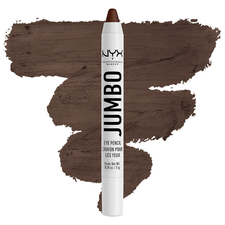 NYX PROFESSIONAL MAKEUP Jumbo Eye Pencil, Blendable Eyeshadow Stick & Eyeliner Pencil