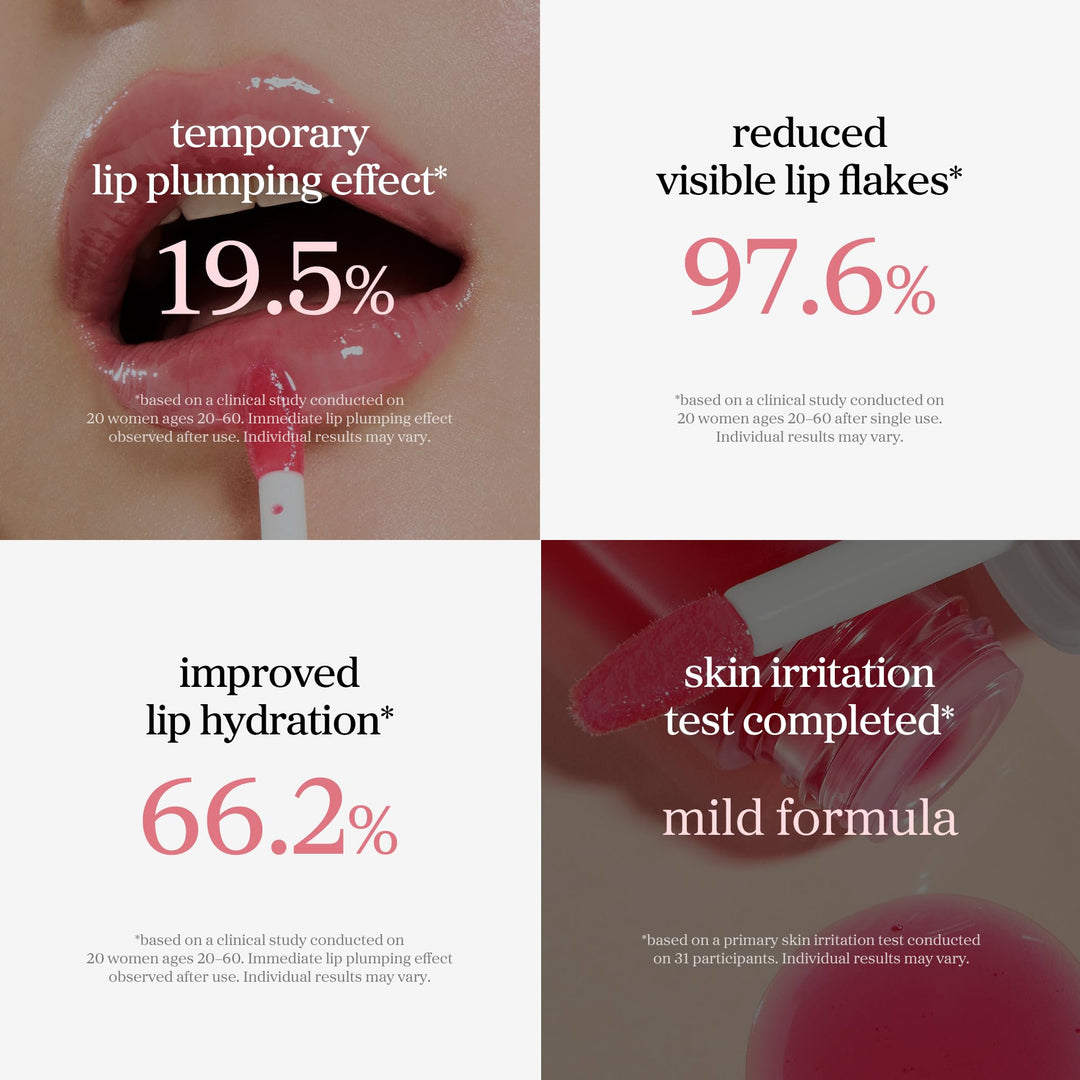 NOONI Korean Lip Oil - Applemint | Long-Lasting, Moisturizing, Plumping, Revitalizing for Dry Lips, Waterproof, No Peel Off, Hydrating, Nourishing Crystal Clear Lip Stain, 0.12 FL Oz