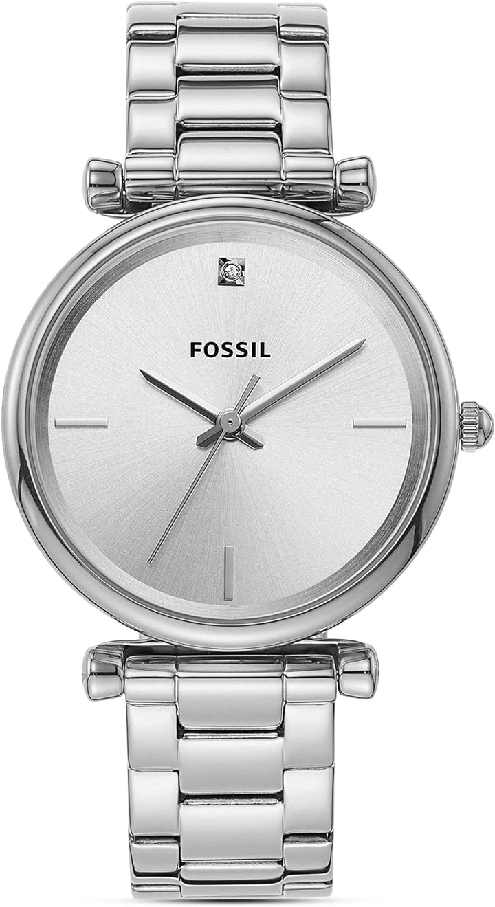 Fossil Womens Analogue Quartz Watch with Stainless Steel Strap - ES4440
