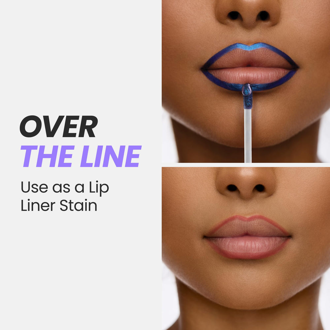 Wonderskin Wonder Blading All Day Lip Stain Peel Off Masque - Long Lasting, Waterproof and Transfer Proof Nude Lip Tint, Matte Finish Peel Off Lip Stain