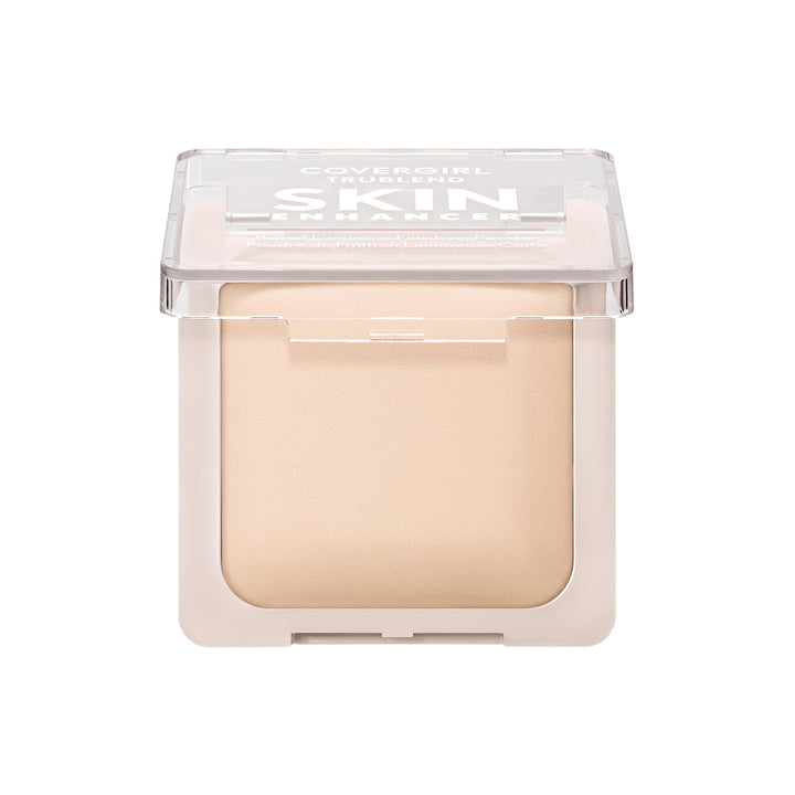COVERGIRL TruBlend Skin Enhancer Baked Luminous Finishing Face Powder, with Hyaluronic Acid and White Rose Extract, Sheer &amp; Buildable