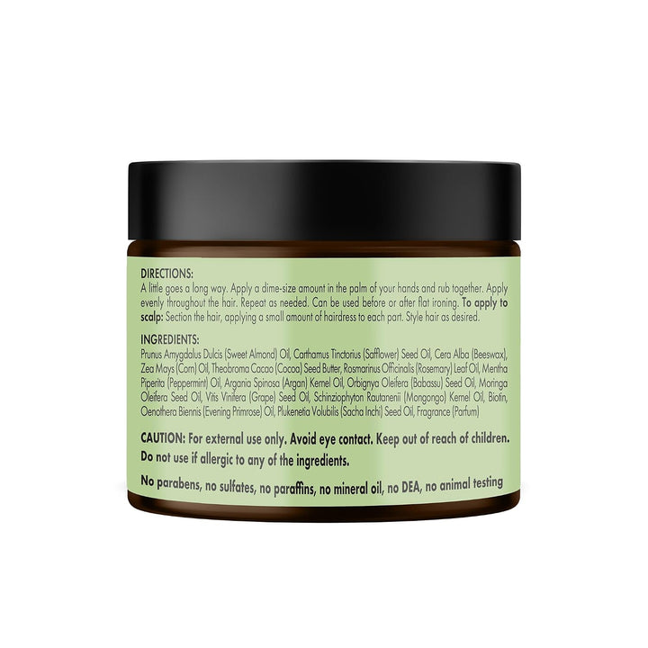 Mielle Organics Rosemary &amp; Mint Hair Pomade for Women &amp; Men - Conditioning Natural Hair Moisturizer to Quench the Scalp, Lock in Wave Patterns, Add Shine &amp; Help Protect Against Dryness (5 oz)