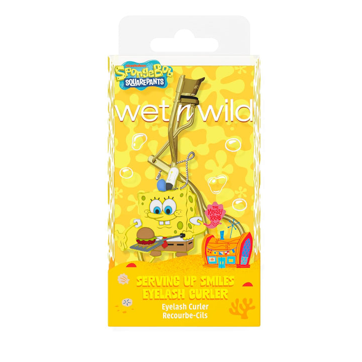 wet n wild Eyelash Curler & Charm, Gentle Silicone Cushion Pad, Curls & Lifts Lashes