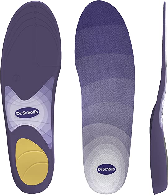 Dr. Scholl's Prevent Pain Lower Body Protective Insoles, 1 Pair, Women's 6-10, Protects Against Foot, Knee, Heel, and Lower Back Pain, Trim to Fit Inserts - 3alababak