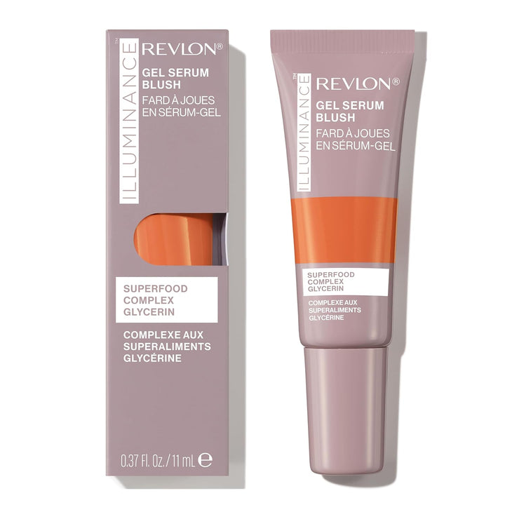 Revlon Illuminance Gel Serum Blush, Visibly Plump Cheeks, Dewy Finish and Hydrates All Day