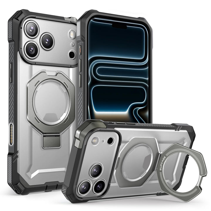 SUPCASE for iPhone 17 Pro Max Case with Kickstand (Unicorn Beetle Grip), [Camera Control Cover] [Compatible with MagSafe] [Military-Grade Drop Protection] Heavy Duty Magnetic Phone Case