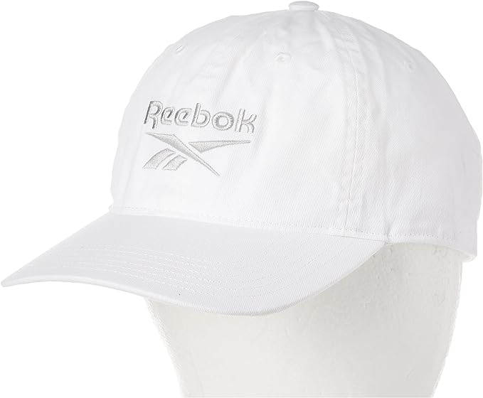 Reebok Men's Cotton The Logo Cap, White