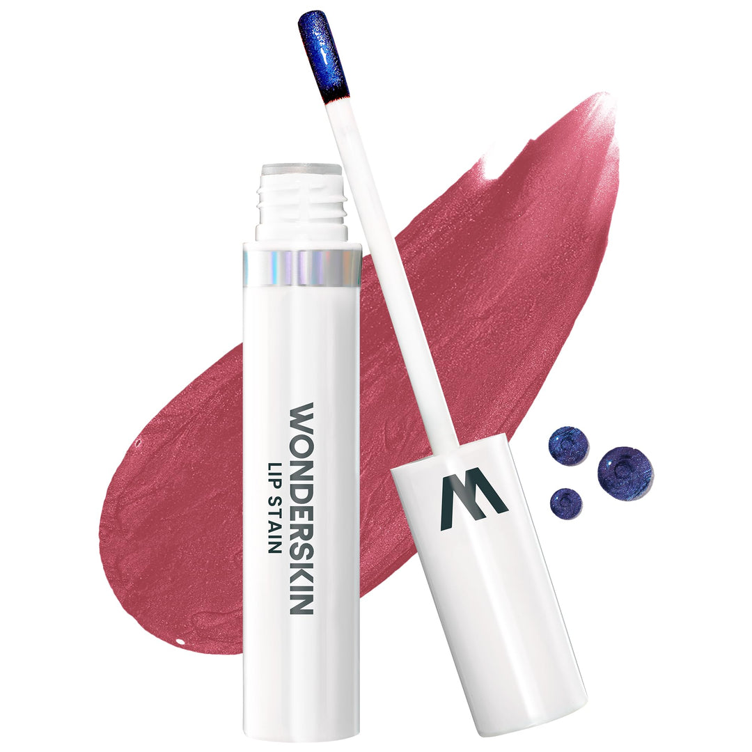 Wonderskin Wonder Blading All Day Lip Stain Peel Off Masque - Long Lasting, Waterproof and Transfer Proof Nude Lip Tint, Matte Finish Peel Off Lip Stain