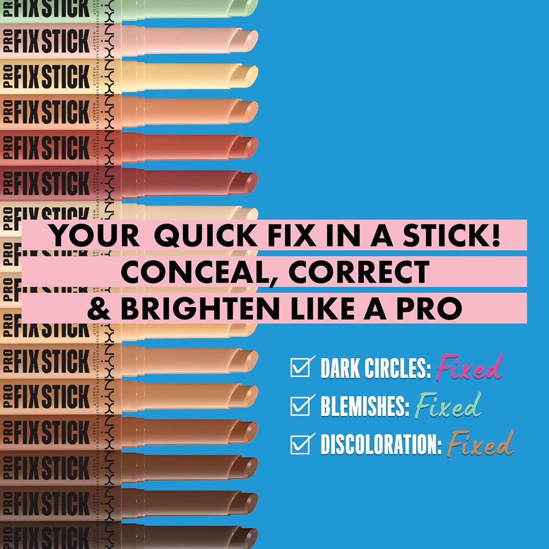 NYX PROFESSIONAL MAKEUP Pro Fix Stick Correcting Concealer, Buildable Medium Coverage Concealer Stick