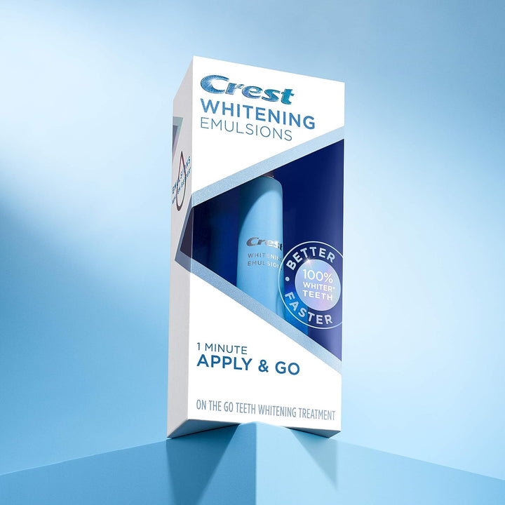 Crest Whitening Emulsions On-the-Go Leave-On Teeth Whitening Gel Pen, 0.35 Oz (10 G) - 3alababak