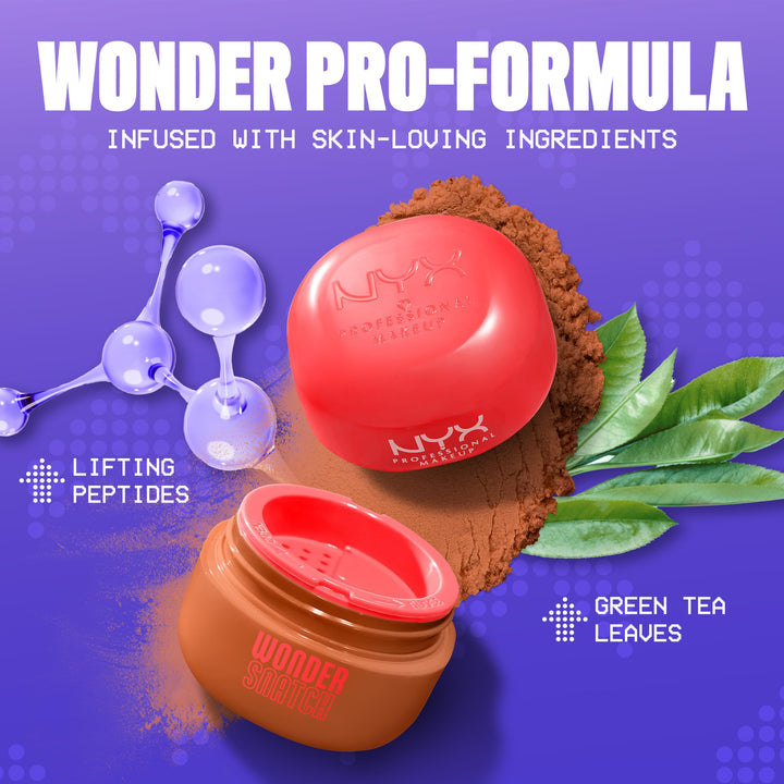NYX PROFESSIONAL MAKEUP Wonder Snatch Setting Powder, Lifting Loose Powder With Up To 16HR Wear