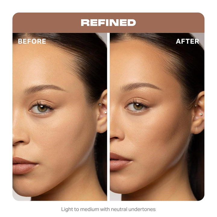 Morphe Shaperlifter Micro Contour Stick - Precision Cream Contour Makeup with Built-In Sharpener - Cool Tone Complexion Stick for Sculpting Face Makeup