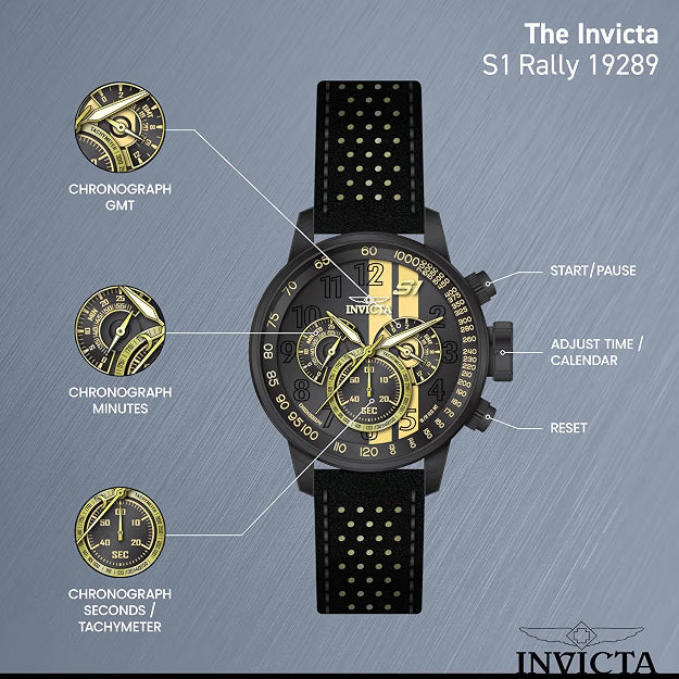 Invicta 19289 S1 Rally Stainless Steel Men&
