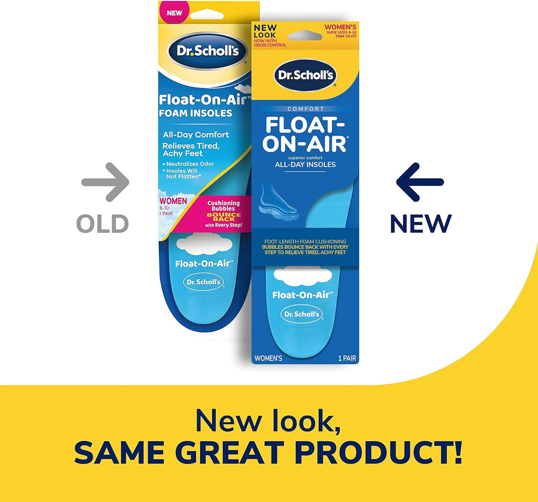 Dr. Scholl's Float-On-Air Comfort Insoles, Women, 1 Pair, Full Length
