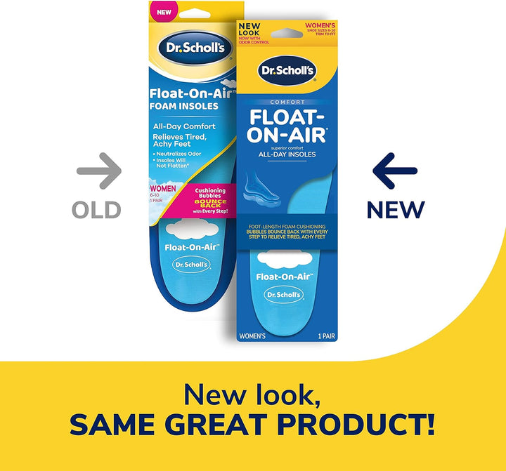 Dr. Scholl's Float-On-Air Comfort Insoles, 1 Pair, Full Length
