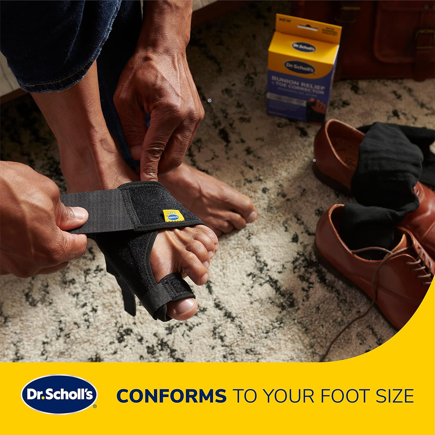 Dr. Scholl s Bunion Relief Toe Corrector 1 support set 1 left 1 r 3alababak