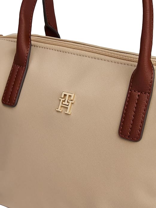 Tommy Hilfiger Popette Small Tote Bag with Removable Crossbody Strap - Sandalwood