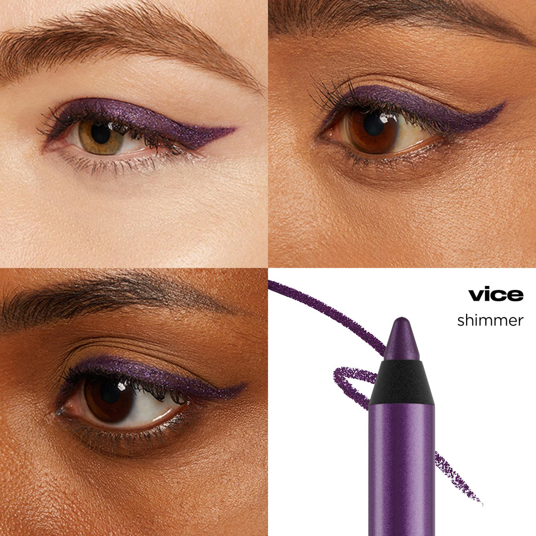 Urban Decay 24/7 Glide-On Waterproof Eyeliner Pencil - Smudge-Proof, Long-Lasting, Transfer-Proof, Up to 16HR Wear, Smooth No-Tug Formula, Hydrating Color Liner With Vitamin E & Jojoba Oil - 0.04 oz