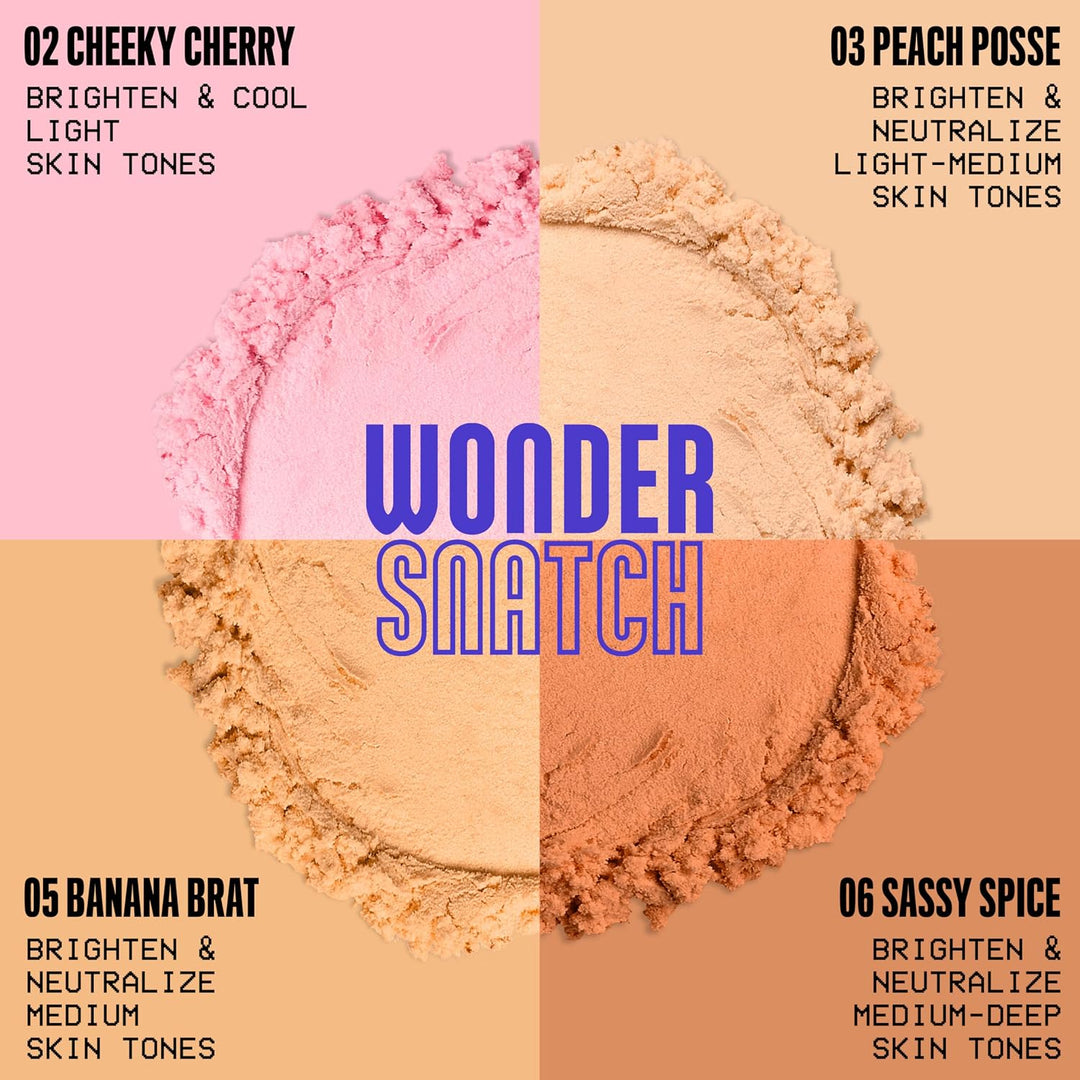 NYX PROFESSIONAL MAKEUP Wonder Snatch Setting Powder, Lifting Loose Powder With Up To 16HR Wear