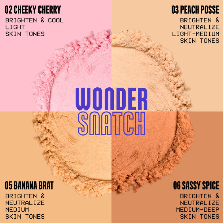 NYX PROFESSIONAL MAKEUP Wonder Snatch Setting Powder, Lifting Loose Powder With Up To 16HR Wear