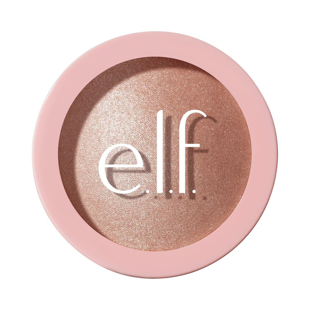 e.l.f. Halo Glow Silky Powder Highlighter, Long-Lasting Luminous Finish, Cake-Resistant With Micro-Shimmer, Vegan & Cruelty-Free