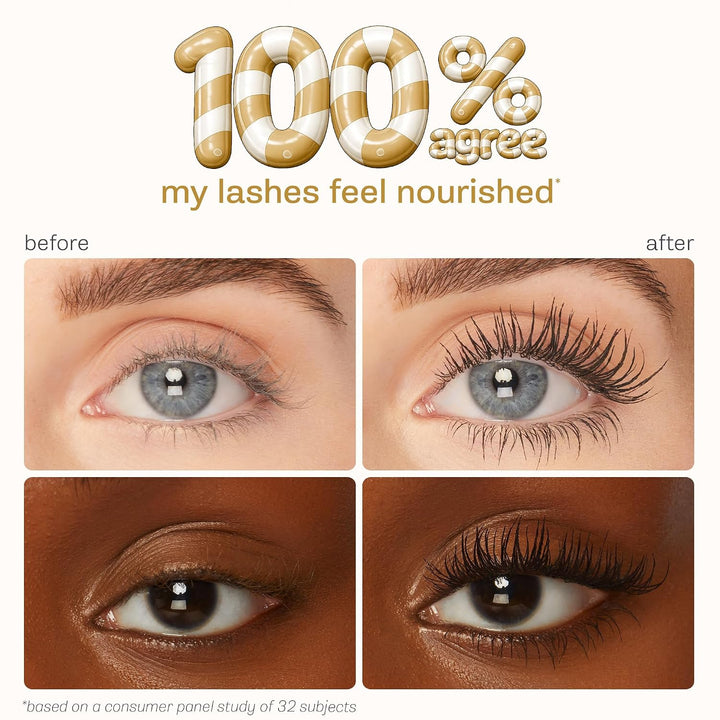 tarte tartelette XL tubing mascara – Lash Extensions in a Tube with Peptide, Extra-Bold Buildable Lifted Length &amp; Volume, Smudge-Proof Longwear, Easy-to-Remove, Vegan &amp; Cruelty-Free