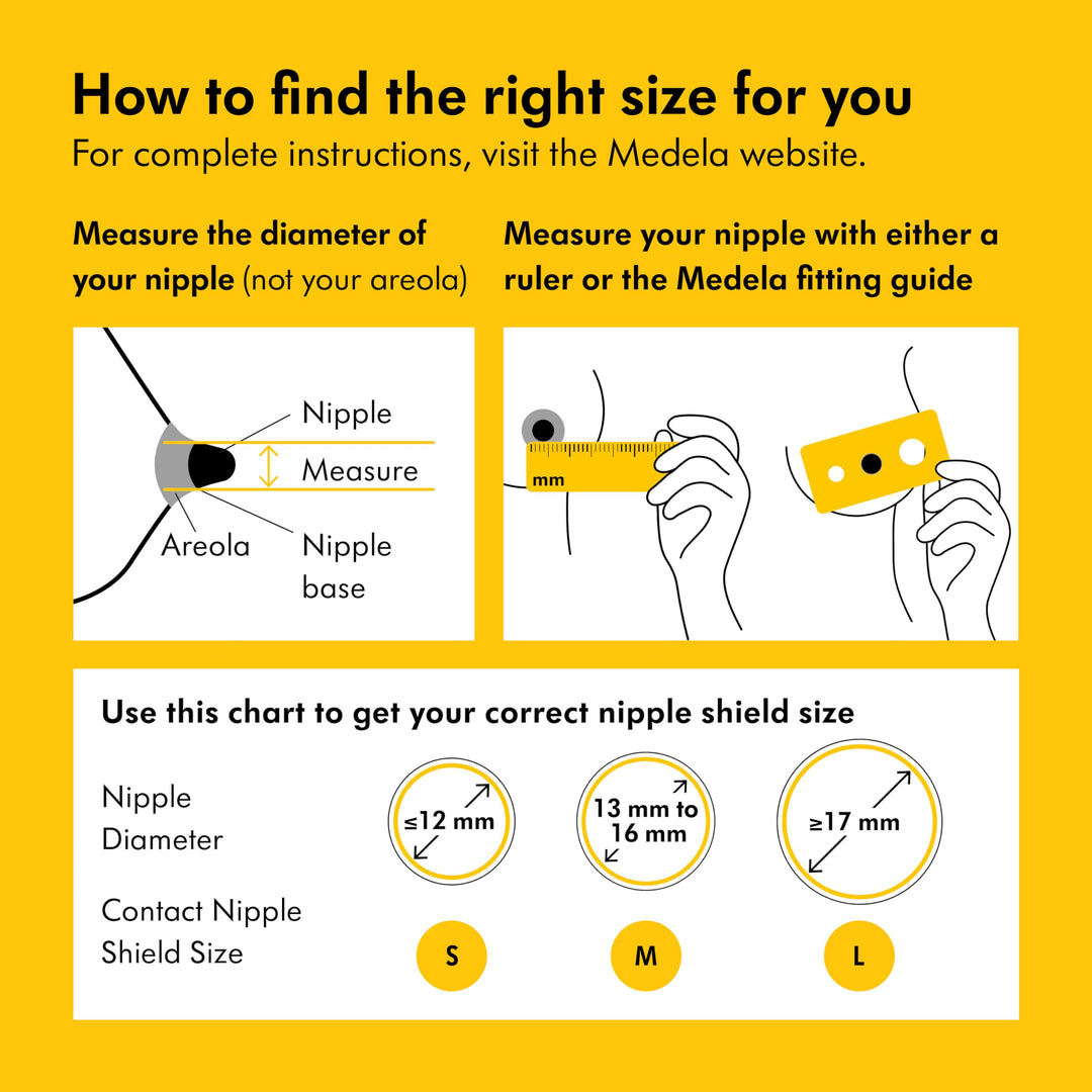 Medela Contact Nipple Shields for Breastfeeding
