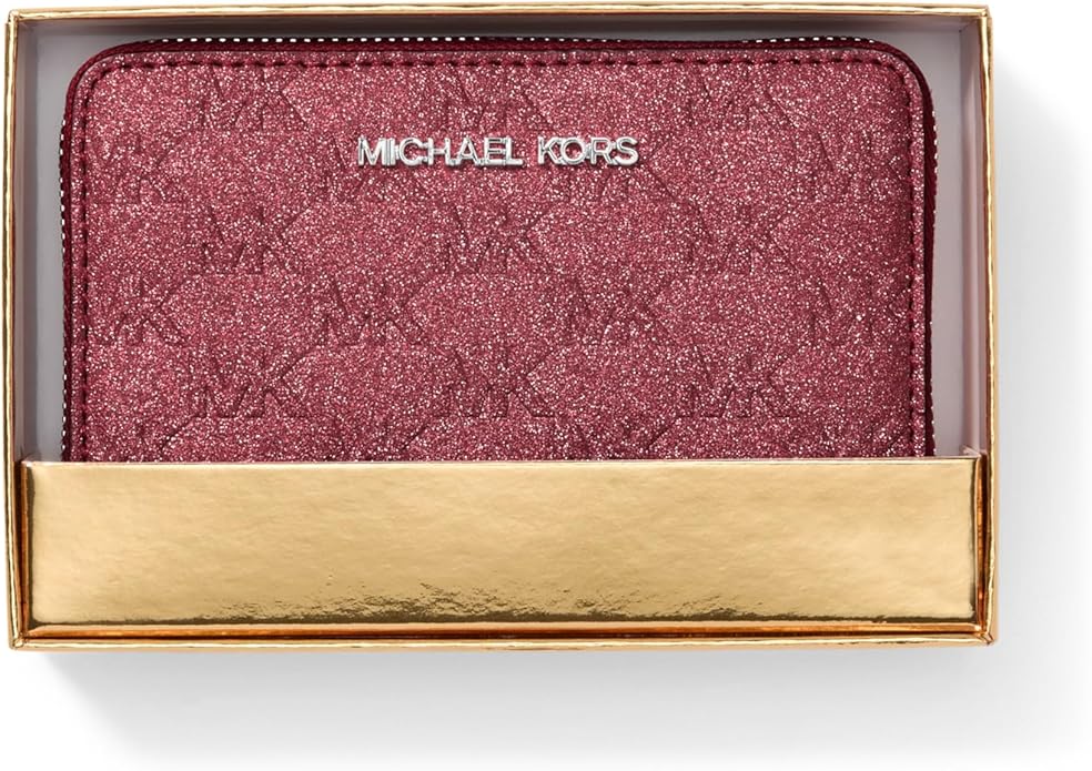 Michael Kors Jet Set Small Zip Around Card Case