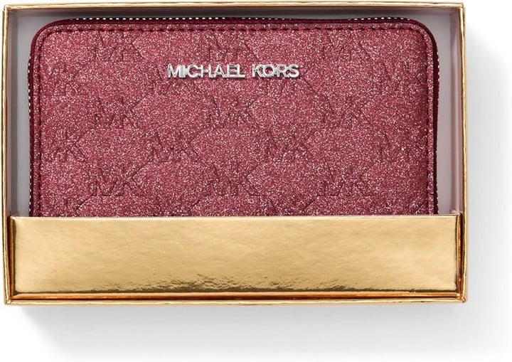 Michael Kors Jet Set Small Zip Around Card Case