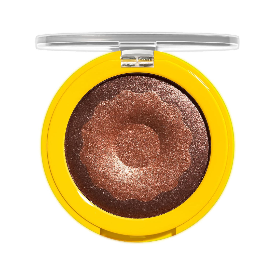 NYX PROFESSIONAL MAKEUP هايلايتر هومر سيمبسون دونت، بودرة لامعة مدهشة وناعمة كالحرير، بالتعاون مع سيمبسون، نباتي ولم يختبر على الحيوانات