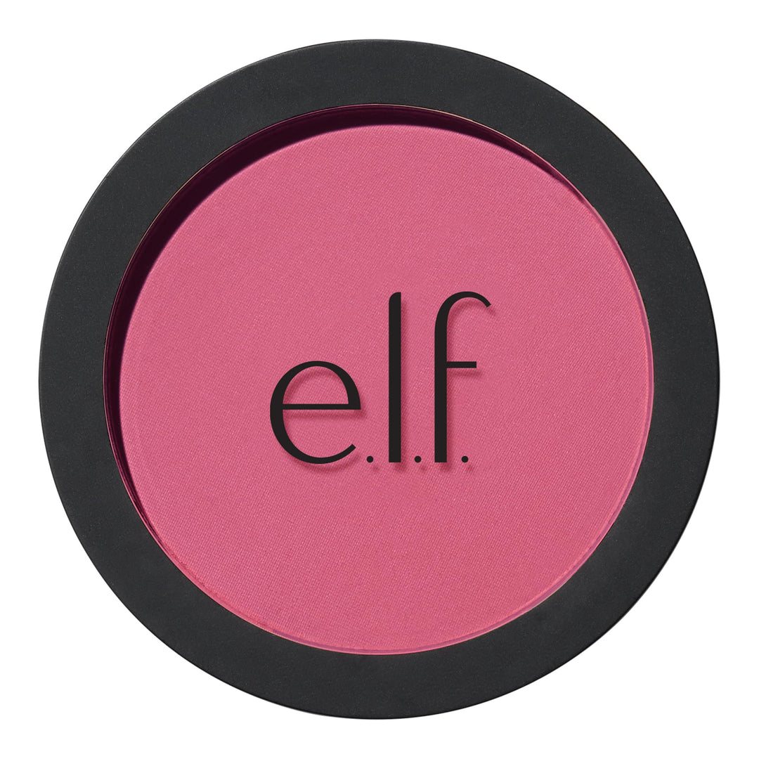 e.l.f Primer-Infused Blush, Long-Wear, Matte, Bold, Lightweight, Blends Easily, Contours Cheeks, Always Rosy, All-Day Wear, Vegan &amp; Cruelty-Free