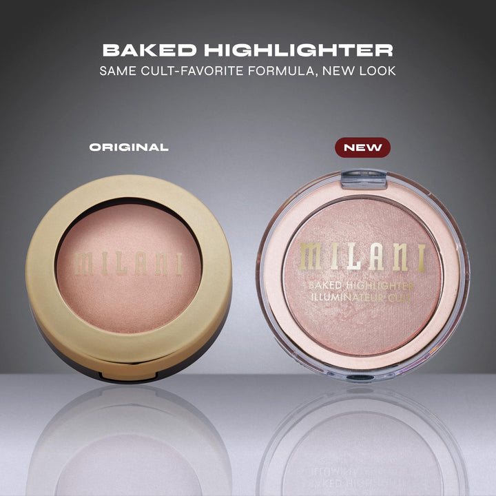 هايلايتر ميلاني بيكد، بودرة إضاءة للوجنتين | تركيبة سهلة الدمج تمنح توهجاً مضيئاً. غني بمكونات مفيدة للبشرة ويدوم حتى 12 ساعة مع إمكانية بناء الطبقات.