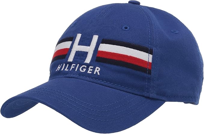 Tommy Hilfiger Men’s Cotton Ira Adjustable Baseball Cap